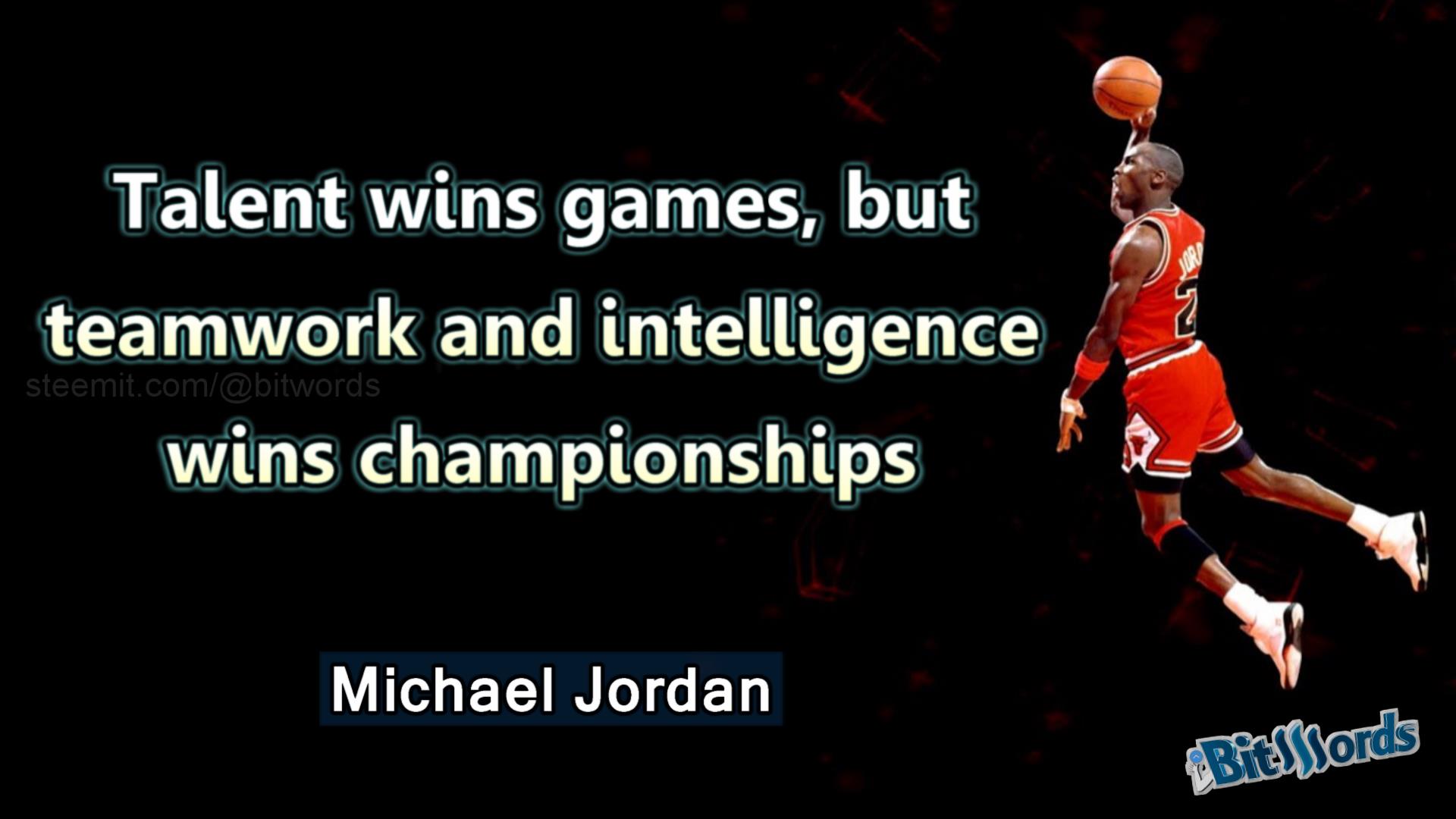 michael jordan teamwork